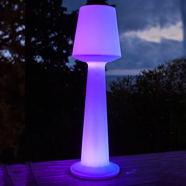 LUMISKY - Lampadaire d'extérieur sans fil AUSTRAL RGB H110cm - large