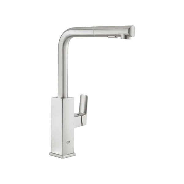 GROHE - GROHE Mitigeur cuisine Tallinn Bec haut Supersteel douchette extractible - large