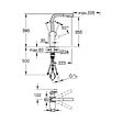 GROHE - GROHE Mitigeur cuisine Tallinn Bec haut Supersteel douchette extractible - vignette