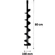 GT GARDEN - Mèche Ø 100 mm pour tarière thermique - vignette