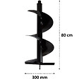 GT GARDEN - Mèche Ø 300 mm pour tarière thermique - vignette