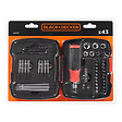 BLACK+DECKER - Jeu de cliquet et douilles 43 pièces BLACK+DECKER - A7175-XJ - vignette