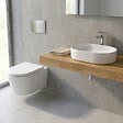 VILLEROY & BOCH - Pack WC bâti-support Villeroy & Boch + WC suspendu sans bride Swiss Aqua Technologies + abattant SoftClose + Plaque (VCNSAT2CH) - vignette