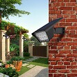 LUMI JARDIN - 2 Spots solaires projecteurs CURTIS 200LM - vignette