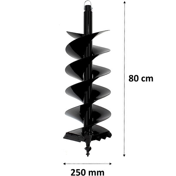 SURICUT - Mèche SEMI-PROFESSIONNELLE Ø 250 mm pour tarière thermique - large