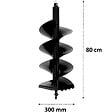 SURICUT - Mèche SEMI-PROFESSIONNELLE Ø 300 mm pour tarière thermique - vignette