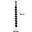 SURICUT - Mèche SEMI-PROFESSIONNELLE Ø 80 mm pour tarière thermique - vignette