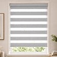 VOUNOT - Store enrouleur jour nuit double 100x150cm Gris - vignette