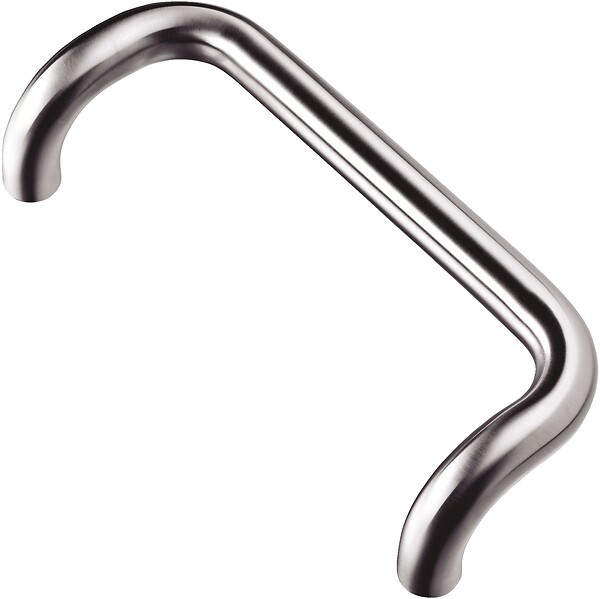 HERACLES - Poignée contre-coudée Série 301 inox 32x300mm - HERACLES - B-INOX-PT213 - large