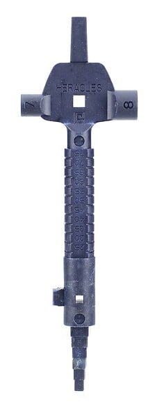 HERACLES - Clé de mesure universelle PVC bleu - HERACLES - 0-GAUGE - large
