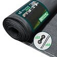 VOUNOT - Brise vue occultant en HDPE 90g/m² 1.5x10m avec attaches de fixation anthracite - vignette