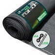 VOUNOT - Brise vue occultant en HDPE 90g/m² 1x20m avec attaches de fixation anthracite - vignette