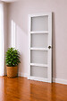 GD MENUISERIES - Porte Coulissante Tana blanc Vitrée H204 x L93 cm, serrure condamnation - vignette