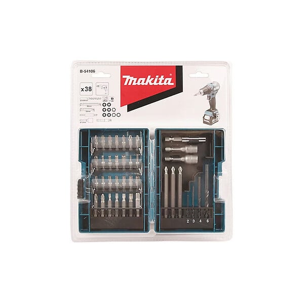 MAKITA - Jeu de forets et embouts MAKITA B-54106 38 pcs - large