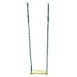 CERLAND - Balançoire bois réglable - 3-12 ans - L.146xH.130xP.82cm - vignette