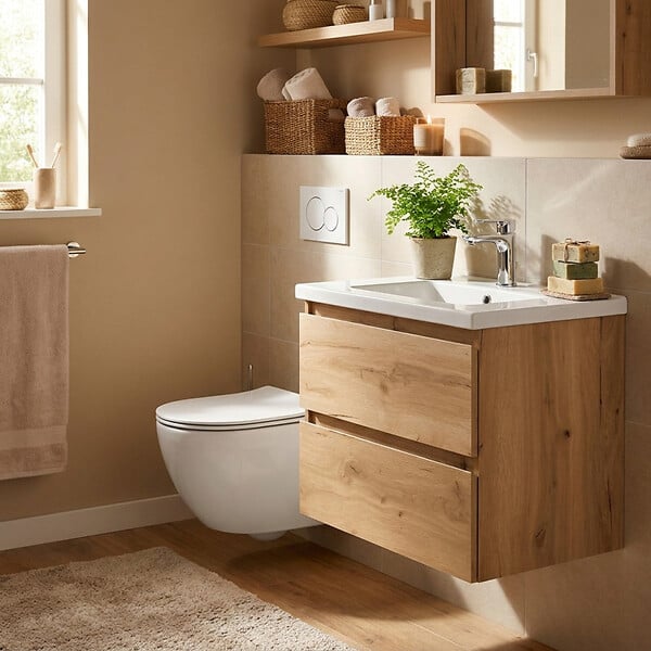 GEBERIT - Pack WC Bâti-support Geberit + WC sans bride Swiss Aqua Technologies + Abattant SoftClose + Plaque Blanche (ProjectGeb3) - large