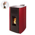 INTERSTOVES - Pack Poêle à granules HYDRO ELIO 13 Etanche + Kit Conduit Vertical 80/125 - - vignette