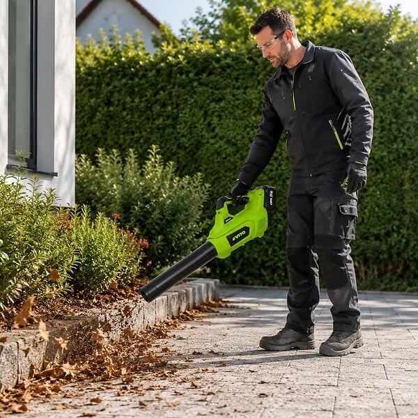 VITO - Souffleur de Feuilles Sans Fil 20V + Batterie 2Ah + Chargeur rapide 2 Vitesses Nettoyage Terrasse Allée Jardin VITO - large