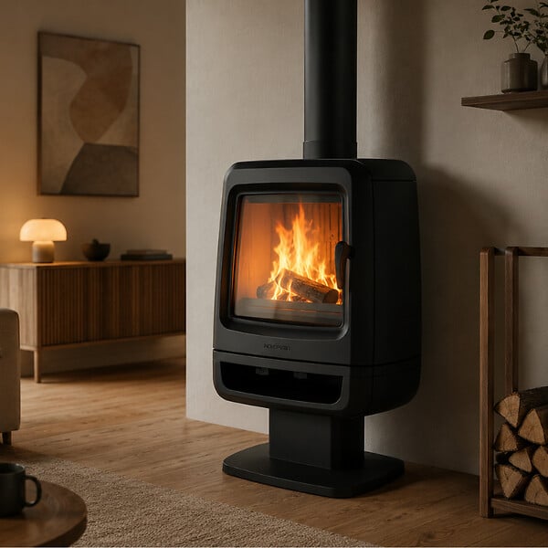 NORDFLAM - Poêle à bois NORDFLAM - PILLAR 6 kW en Fonte - - large