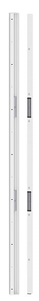 SEWOSY - Bandeau 2500mm rénovation 2 ventouses 300kg 12/24V RAL9010 â€“ SEWOSY - CPREG2N-250-9010 - large