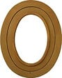 GD MENUISERIES - Oeil De Boeuf Bois Ovale H65 x L50 cm Côte Tableau - vignette