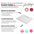 JACOB DELAFON - Receveur de douche antidérapant 120 x 90 Flight Pure rectangle blanc - vignette