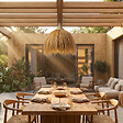 LUMISKY - Abat jour naturel seul MASAI INDOOR H40cm - vignette