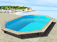 HABITAT ET JARDIN - Piscine bois " Brazilia 130 "  5.86 x 3.86 x 1.31 m - vignette