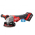 MILWAUKEE - Meuleuse d'angle MILWAUKEE M18 Fuel 125mm avec 2 batteries 5.0Ah chargeur et coffret - vignette