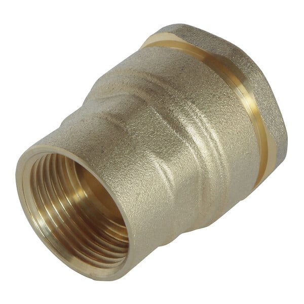 SOMATHERM FOR YOU - Raccord laiton droit SUMO pour tube PE Ø25 mm - Femelle 3/4 - large