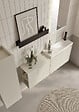 HABITAT ET JARDIN - Meuble Vasque "Ferla 110" - 110 x 22 x 45 cm - Matte Cashmere - vignette