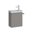 HABITAT ET JARDIN - Meuble Vasque "Ferla 40" - 40 x 22 x 50 cm - Matte Mink - vignette