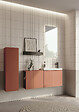 HABITAT ET JARDIN - Meuble Vasque "Ferla 110" - 110 x 22 x 45 cm - Matte Cinnamon - vignette