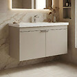 HABITAT ET JARDIN - Meuble Vasque "Desna 100" - 100 x 45 x 58 cm - Sand - vignette