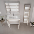 HABITAT ET JARDIN - Meuble Vasque "Desna 100" - 100 x 45 x 58 cm - Sand - vignette