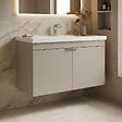 HABITAT ET JARDIN - Meuble Vasque "Desna 80" - 80 x 45 x 58 cm - Sand - vignette
