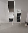 HABITAT ET JARDIN - Meuble Vasque "Ferla 40" - 40 x 22 x 50 cm - Matte Cashmere - vignette