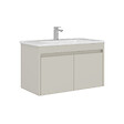HABITAT ET JARDIN - Meuble Vasque "Arno 85" - 85 x 45 x 52 cm - Cashmere - vignette