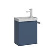 HABITAT ET JARDIN - Meuble Vasque "Ferla 40" - 40 x 22 x 50 cm - Petrol Blue - vignette