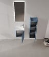 HABITAT ET JARDIN - Meuble Vasque "Ferla 40" - 40 x 22 x 50 cm - Petrol Blue - vignette