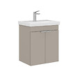 HABITAT ET JARDIN - Meuble Vasque "Desna 50" - 50 x 38 x 58 cm - Sand - vignette