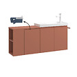 HABITAT ET JARDIN - Meuble Vasque "Ferla 110" - 110 x 22 x 45 cm - Matte Cinnamon - vignette
