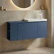 HABITAT ET JARDIN - Meuble Vasque "Ferla 110" - 110 x 22 x 45 cm - Petrol Blue - vignette