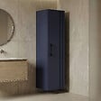 HABITAT ET JARDIN - Armoire de Salle de Bain "Bari 40" - 40 x 32 x 138 cm - Matte Navy Blue - vignette