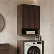 HABITAT ET JARDIN - Armoire de Salle de Bain "Bosco Lume 70" - 70 x 36 x 100 cm - Dark Walnut - vignette