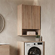 HABITAT ET JARDIN - Armoire de Salle de Bain "Bosco Lume 70" - 70 x 36 x 100 cm - Oak - vignette