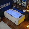 DISTRIBAIN - Baignoire balnéo G-Fidji 30 jets Whirlpool - vignette