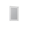 HABITAT ET JARDIN - Miroir Décoratif en Bois "Craft 60 x 90 v2" - 60 x 10 x 90 cm - Matte White - vignette