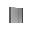 HABITAT ET JARDIN - Meuble Salle de Bain avec Miroir "Arno 60" - 60 x 16 x 66 cm - Grey / Anthracite - vignette