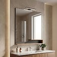 HABITAT ET JARDIN - Miroir Décoratif en Bois "Galia 80" - 60 x 14 x 100 cm - Oak - vignette